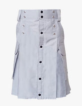 TACTICAL DUTY WHITE KILTS - Scottish Kilt Jacket™ USA-UK